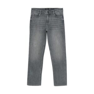 Rellix - Loose Wide Fit Jeans - Used Grey Denim