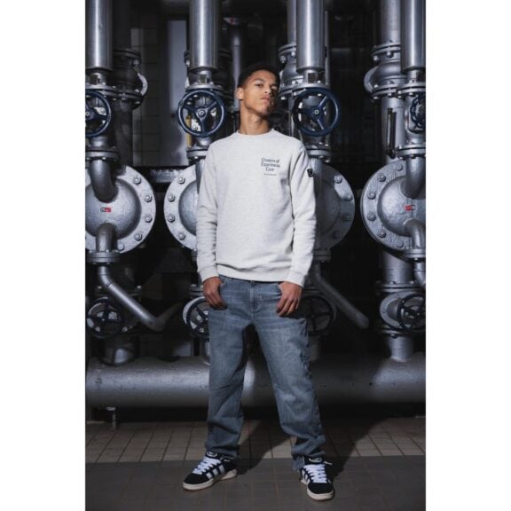 Rellix - Sweater backprint - Fresh grey - Afbeelding 5