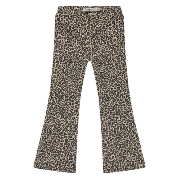 Stains & Stories - Girls flared pants Leopard