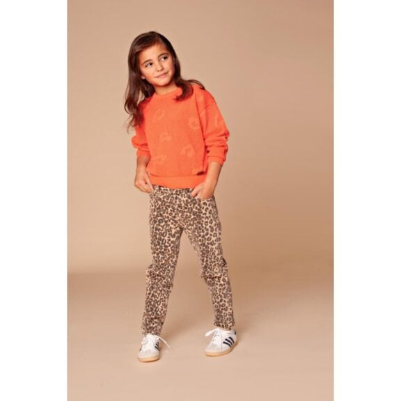 Stains & Stories - Girls pants Leopard - Afbeelding 3