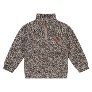 Stains & Stories - Girls sweatshirt Leopard
