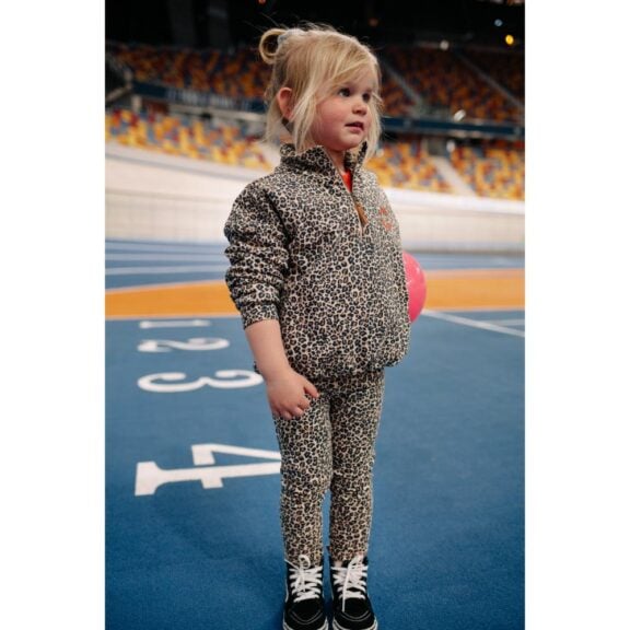 Stains & Stories - Girls sweatshirt Leopard - Afbeelding 4