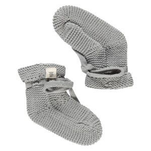 A Tiny Story - Baby slofjes Steel