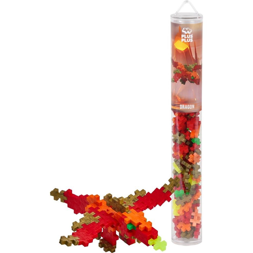 Plus-Plus - Tube Draak 100 stuks