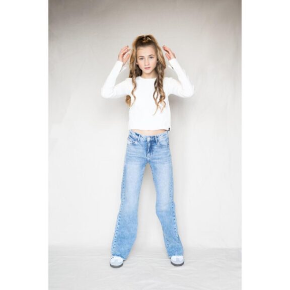 Indian Blue Jeans - Wide Fit Medium Denim - Afbeelding 4