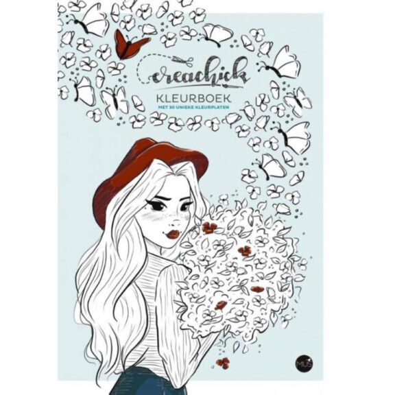Creachick - Kleurboek (30 unieke kleurplaten)