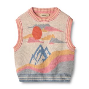 Wheat - Jaquard Vest Maria