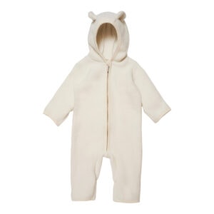 Huttelihut - Wool Fleece Suit Ears Off-white