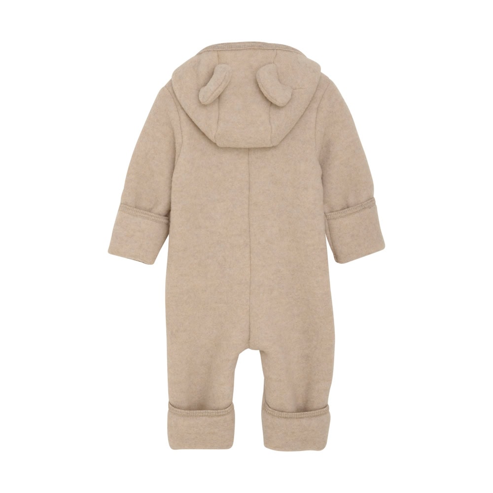 Huttelihut - Wool Fleece Suit Ears Beige - Afbeelding 2