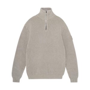 Rellix - Knitwear Zip Collar Washed