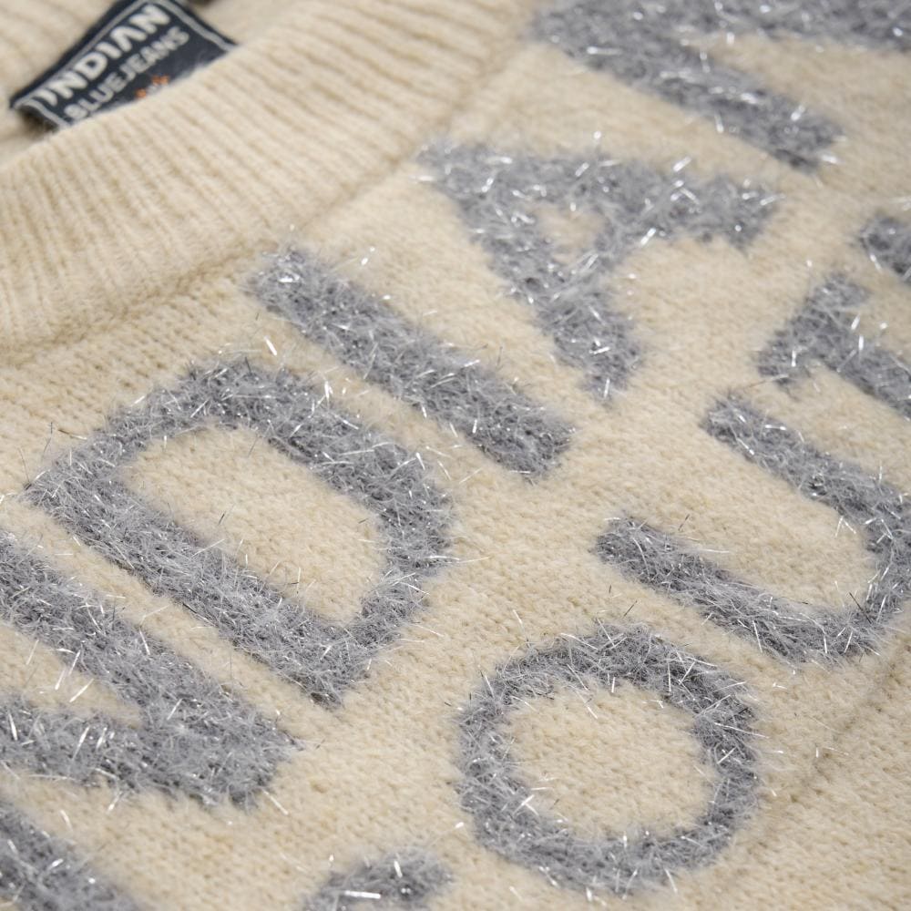 Indian Blue Jeans - Knitted Sweater Text - Afbeelding 3