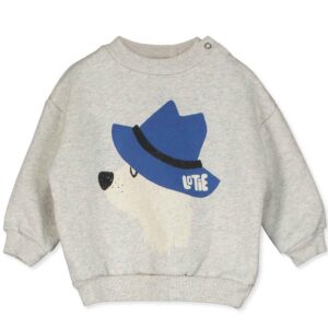 Lötiekids - BB Sweatshirt Chill Dog Grey