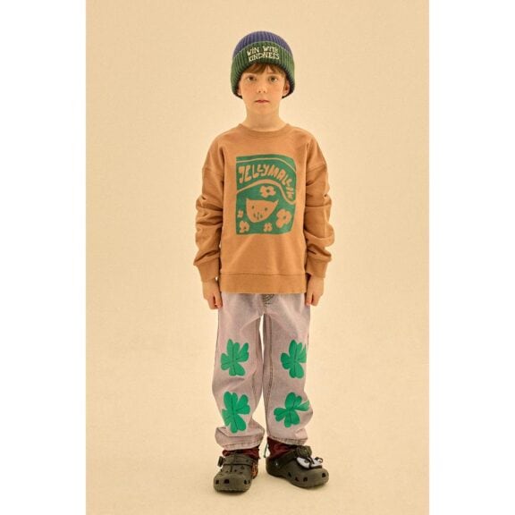 Jelly Mallow - Denim Pants Lucky Clover - Afbeelding 4