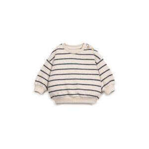 PLAY UP - Striped Jersey Sweater