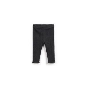 PLAY UP - Rib Flamé Leggings Grafite