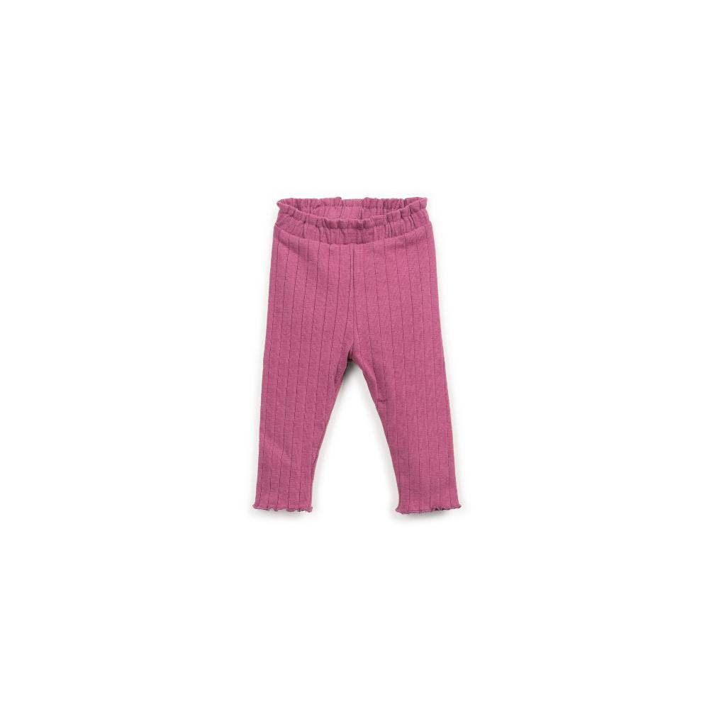PLAY UP - Rib Leggings Beetroot