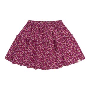 Navy Natural - Bo Skirt Berry Flower