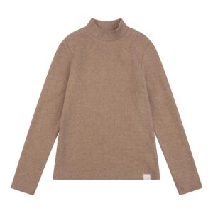 Navy Natural - Mees Top Brown Melange