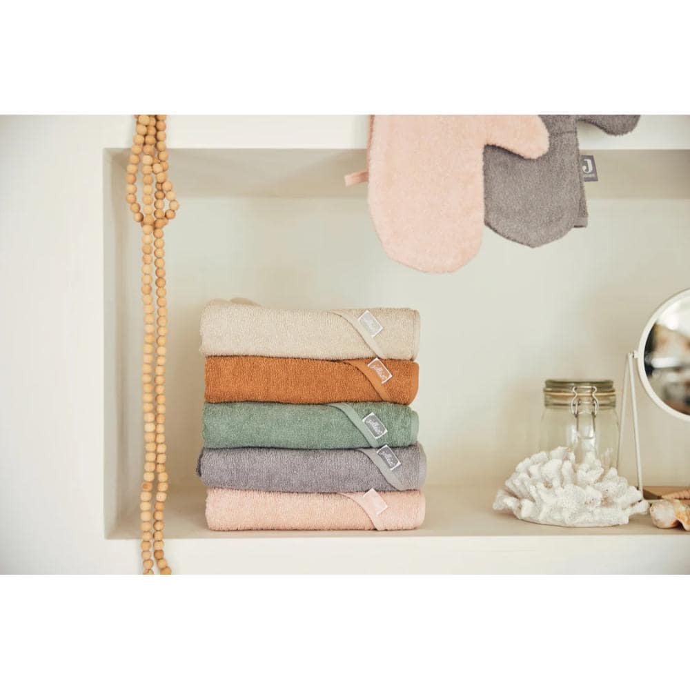 Jollein - Badcape badstof Nougat 75x75 - Afbeelding 6