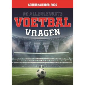 Lantaarn - Scheurkalender 2026 De allerleukste voetbalvragen
