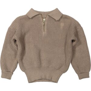 Two You Label - Pete Knitted Jumper Brown