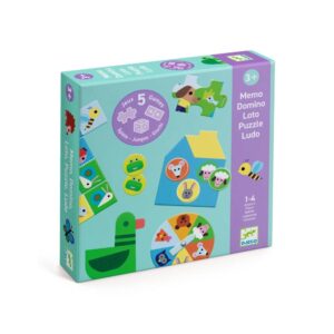 Djeco - Op de Boerderij 5 spellen