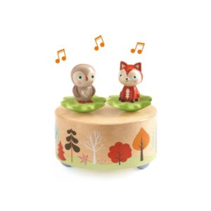 Djeco - Magnetisch muziekdoosje Bosdieren