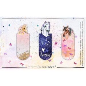 Moses - Magnetische boekenlegger Lovely Horses