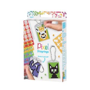 Pixelhobby - Medaillon set Dieren