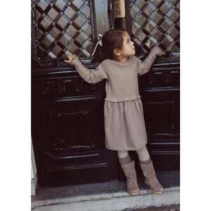 Two You Label - Dani Knitted Dress Brown