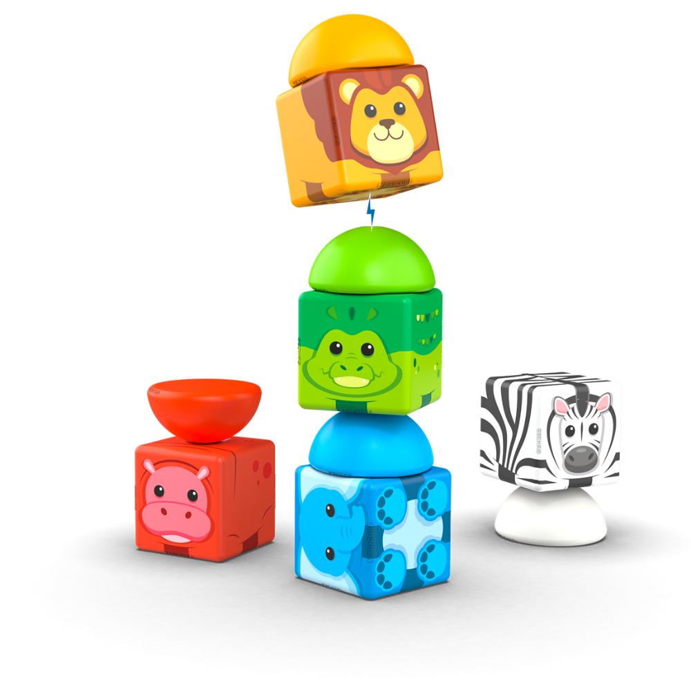 Geomag - Magicube Stacking Safari 10 pcs - Afbeelding 3