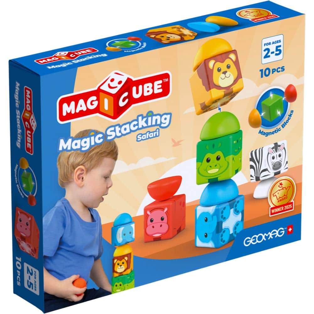 Geomag - Magicube Stacking Safari 10 pcs