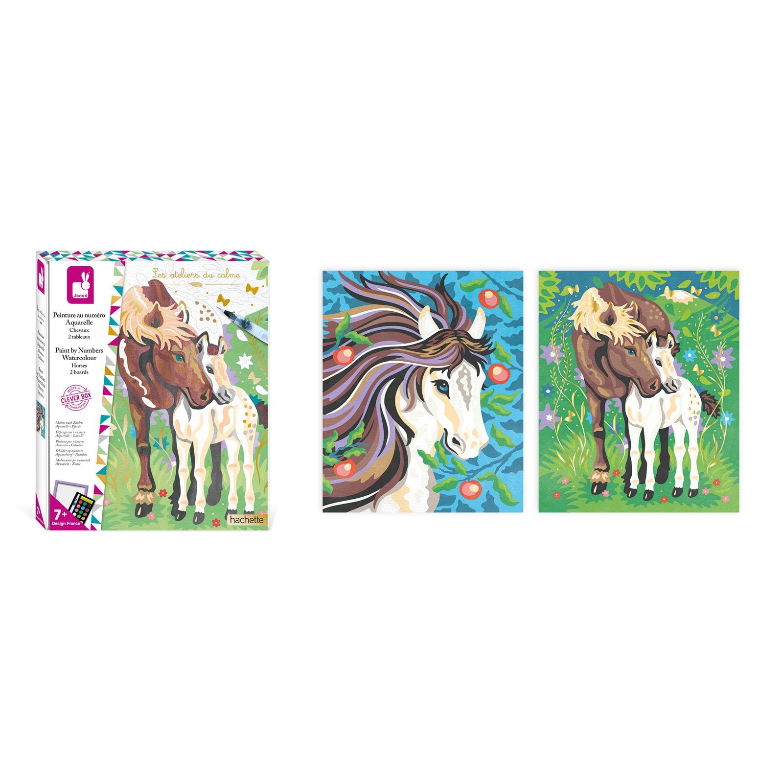 Janod - Verven op nummer Paarden - Afbeelding 2