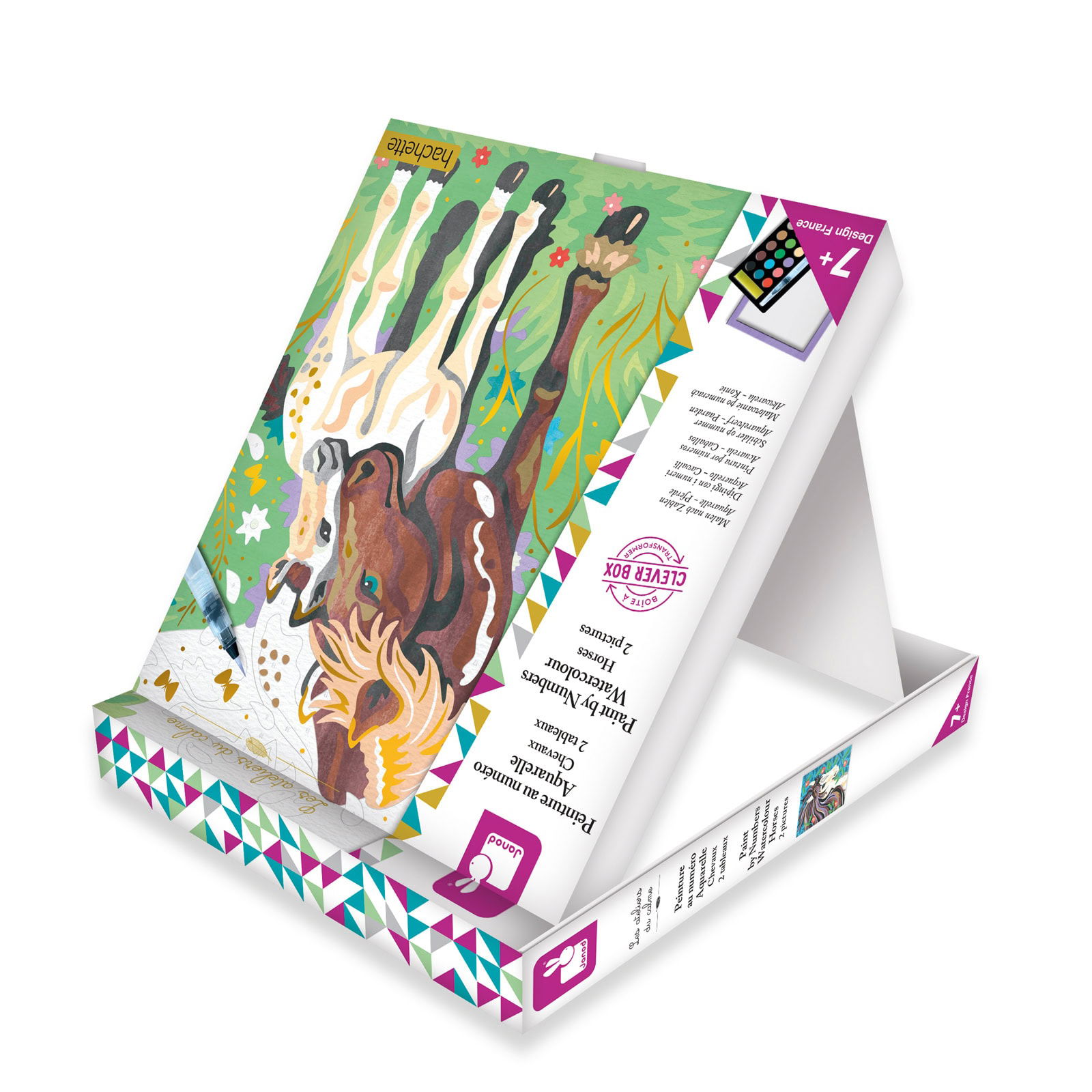 Janod - Verven op nummer Paarden - Afbeelding 6