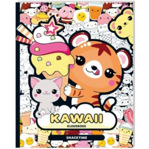 Kawaii Kleurboek - Snacktime