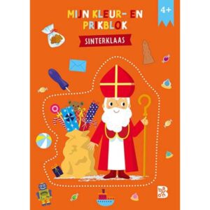 Ballon - Kleur- en prikblok Sinterklaas