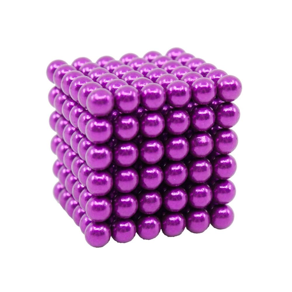 Neocube - Magneetballetjes roze/paars