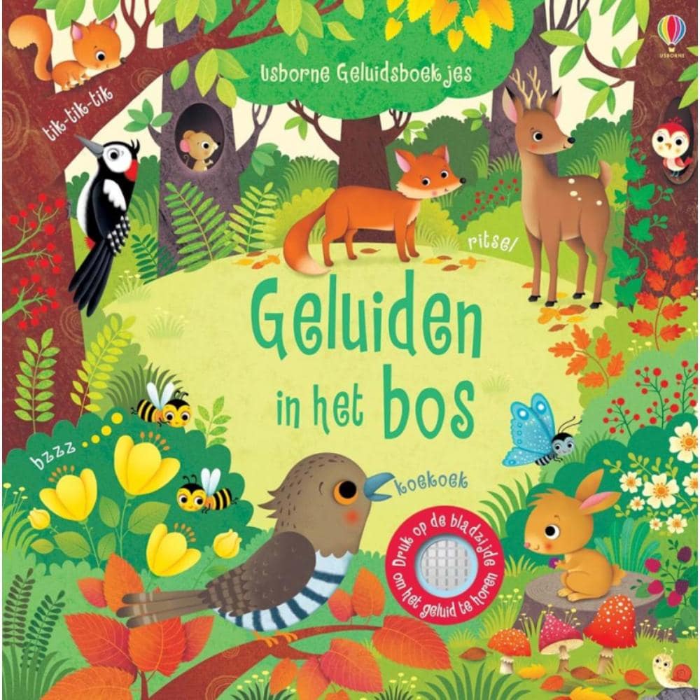 Usborne - Geluidenboekje in het bos