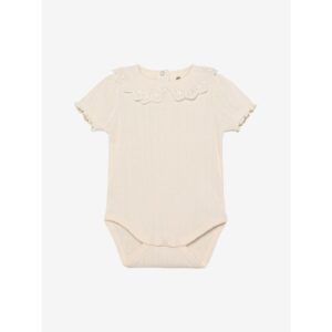 En Fant - Body SS Pointelle Off-White