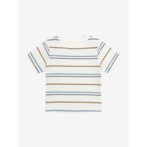 En Fant - T-shirt SS Stripe Egret