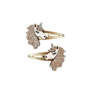 Souza - Haarspeldje Willow eenhoorn goud