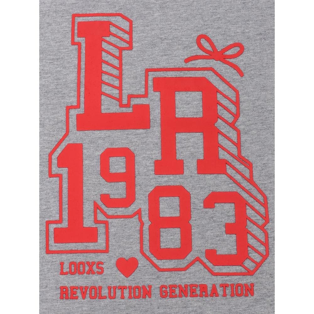 LOOXS 10Sixteen - T-shirt Grey Melee LA - Afbeelding 3