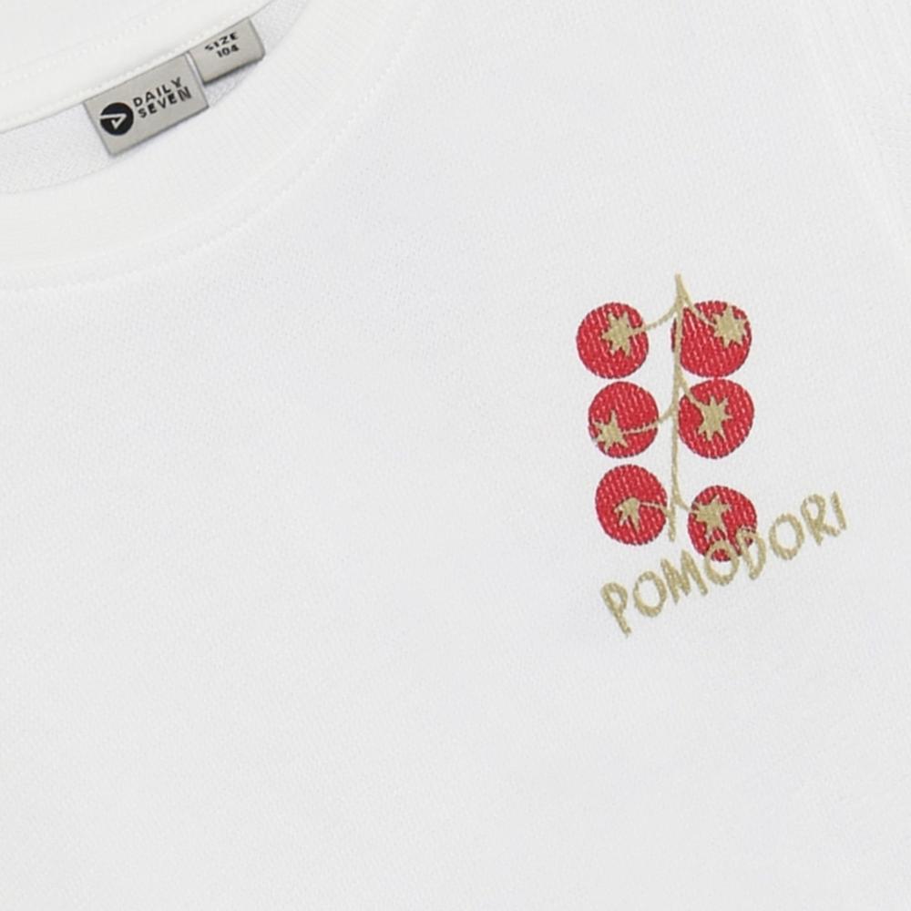 Daily7 - T-shirt Backprint Pomodori - Afbeelding 3