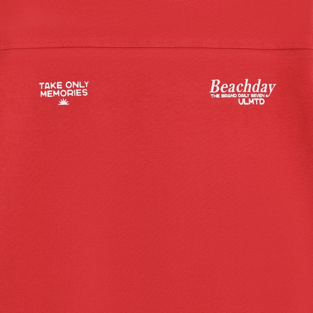 Daily7 - T-shirt Print Beach day - Afbeelding 3