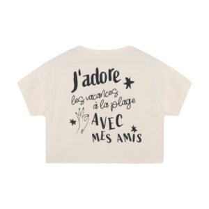 Indian Blue Jeans - T-shirt Cropped J'Adore