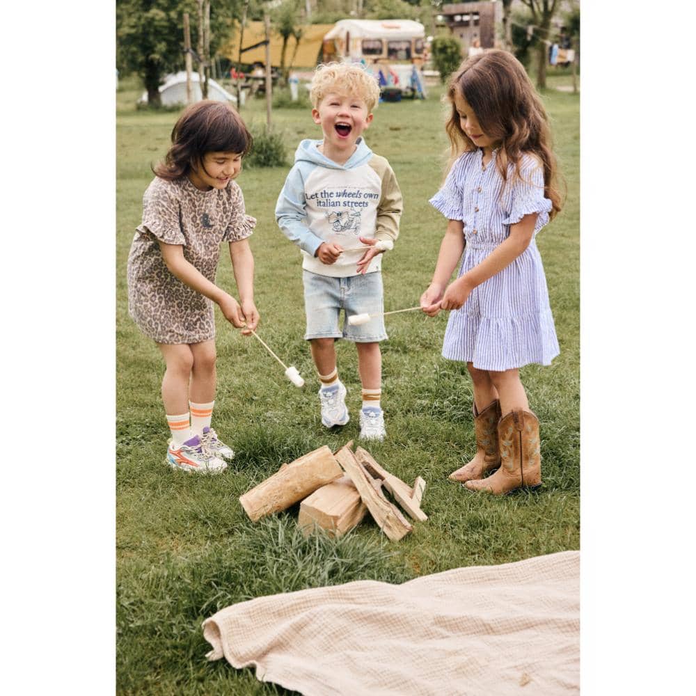 Daily7 - Dress Stripe Ruffle Lolite - Afbeelding 3