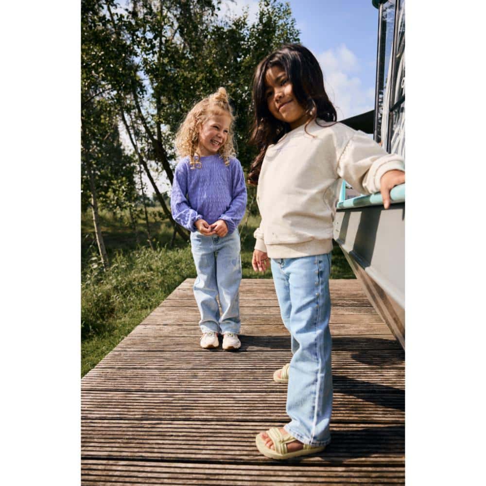 Daily7 - Denim Wide Fit Studs - Afbeelding 4