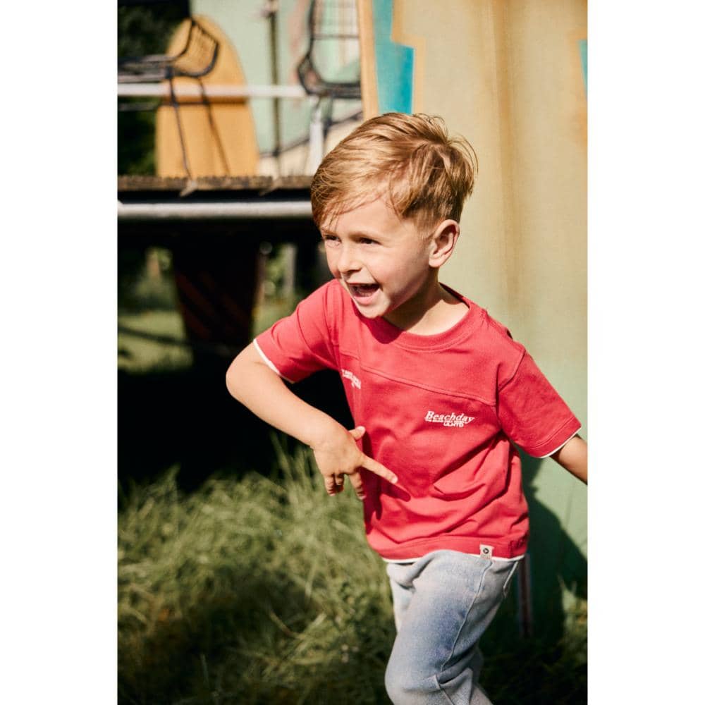 Daily7 - T-shirt Print Beach day - Afbeelding 4