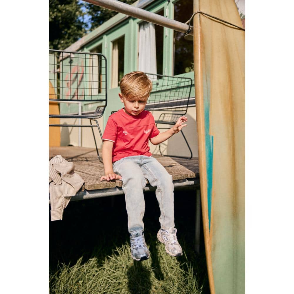 Daily7 - T-shirt Print Beach day - Afbeelding 5