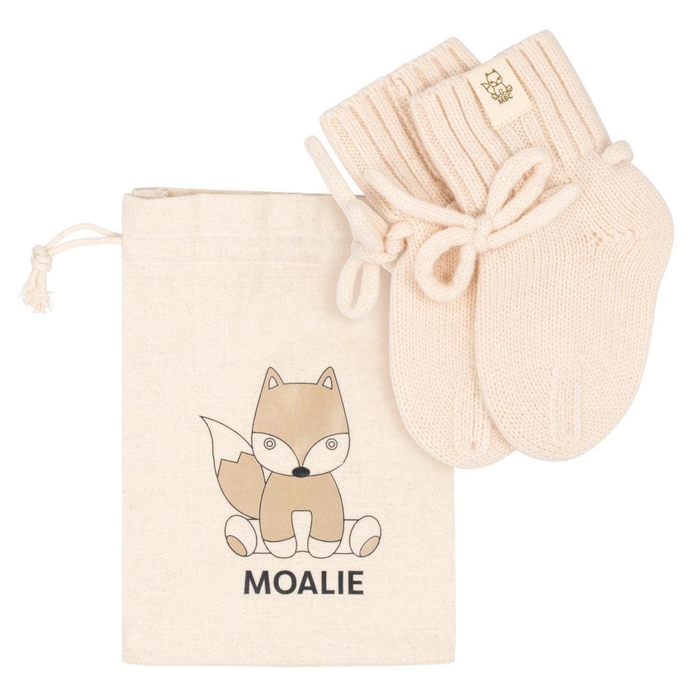 Moalie - Babyslofjes Merinowol Cream - Afbeelding 2